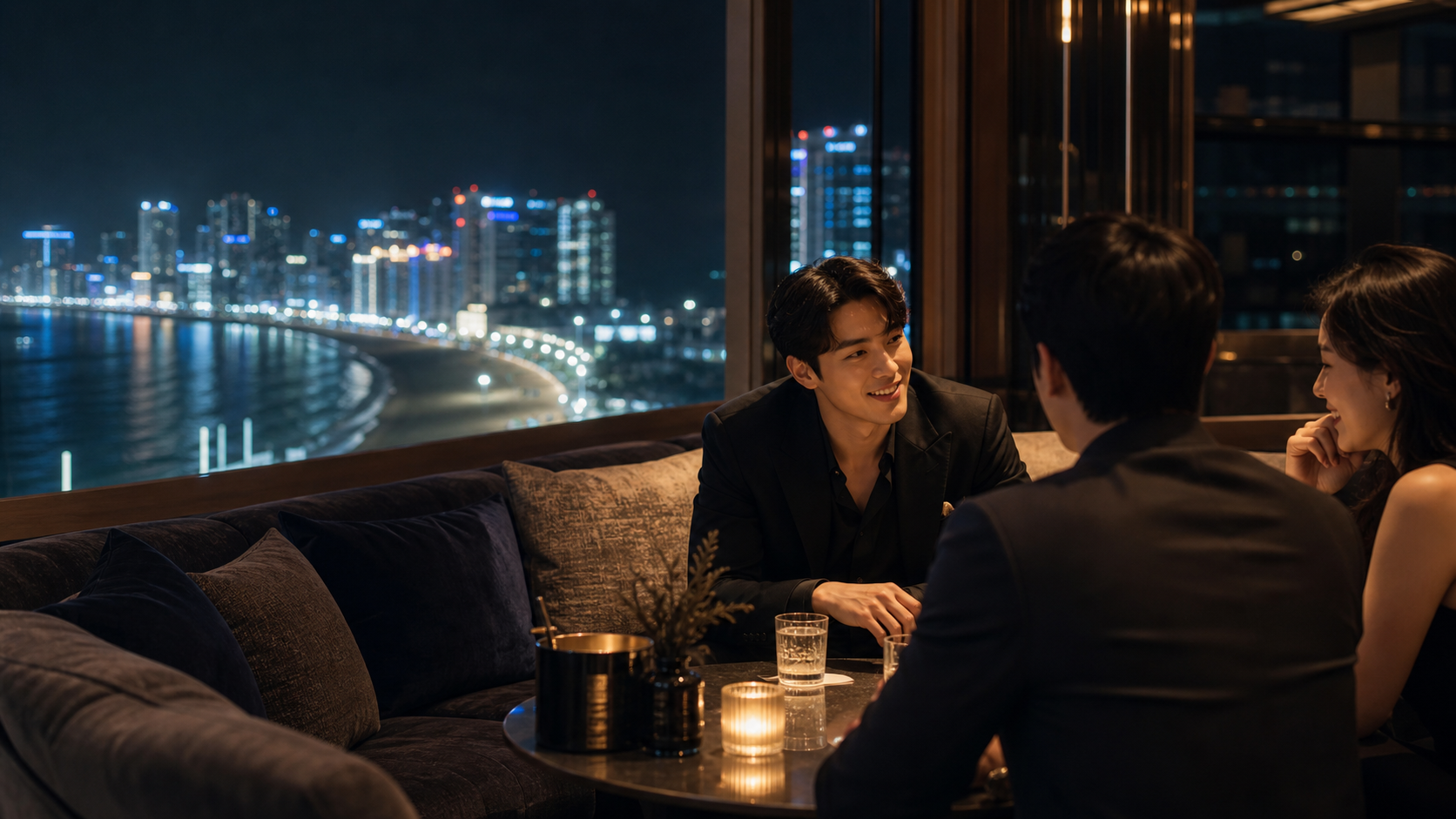 해운대 호빠에서 좋은 손님으로 기억되는 편안한 대화 분위기